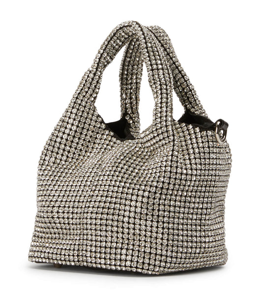 Tony Bianco Angie Clear Crystal Mini Handbags Accessoires Silber | LCHSX31672