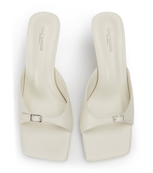 Tony Bianco Asar Dove Nappa 6.5cm Flache Schuhe Weiß | CHJVR57931