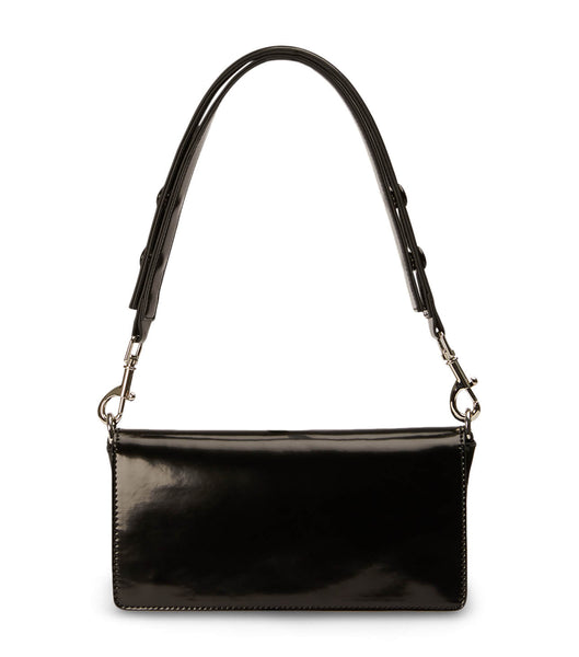 Tony Bianco Clove Black Hi Shine Shoulder Bag Accessoires Schwarz | ECHHC31972