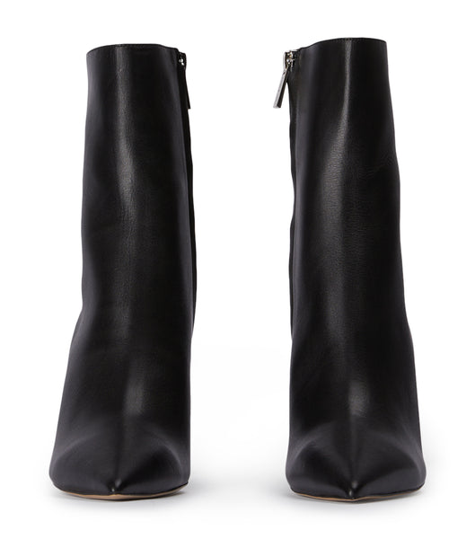 Tony Bianco Dasha Black Como/Clear 9.5cm Stiefel mit Absatz Schwarz | CHXMI16691