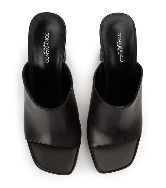 Tony Bianco Dover Black Como 11.5cm Plateauschuhe Schwarz | CHJVR58636