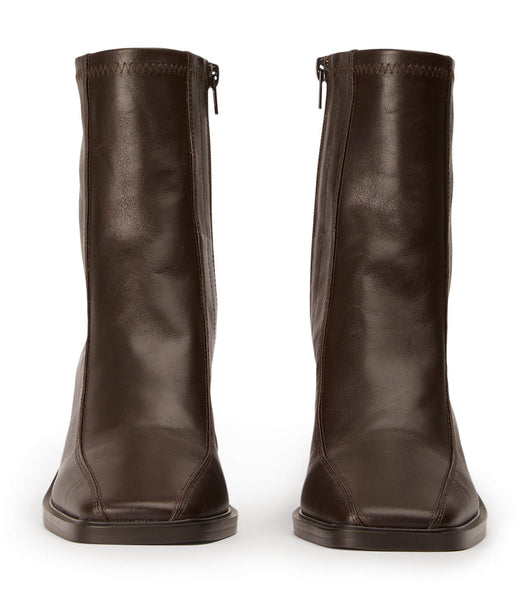 Tony Bianco Dusty Choc Como 7.5cm Stiefeletten Schokolade | FCHHY78828
