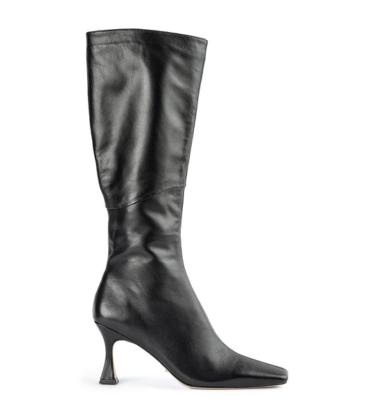 Tony Bianco Fantasy Black Venice 8cm Halbhohe Stiefel Schwarz | TCHPQ84849