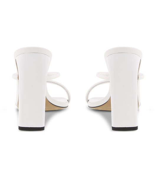 Tony Bianco Florence Milk Capretto 11cm Event-Heels Weiß | CHDYB74966