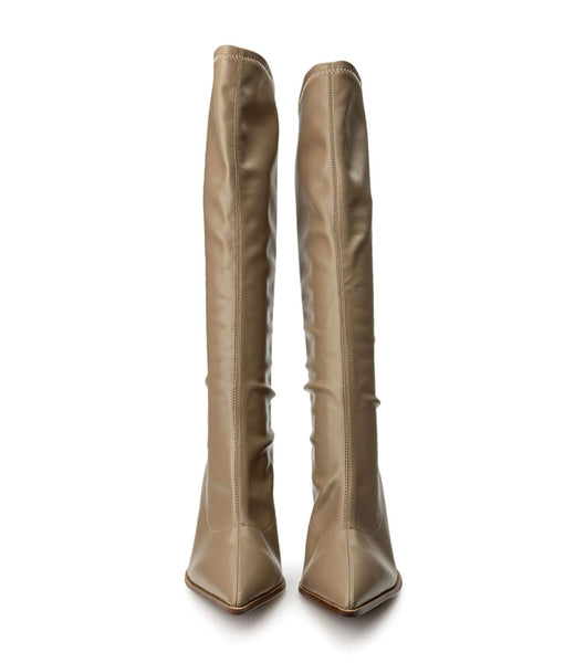Tony Bianco Knight Piazza Venezia 9.5cm Halbhohe Stiefel Gelb | UCHND14410