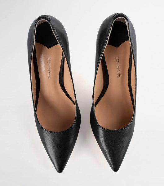 Tony Bianco Lotus Black Como 10.3cm Court Schuhe Schwarz | CHNEJ92758