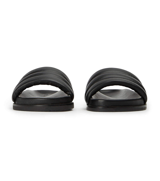 Tony Bianco Lucas Black Nappa 1.5cm Fußbetten Schwarz | SCHVO32617