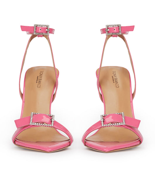 Tony Bianco Mopsy Flamingo Lack 10.5cm Event-Heels Rosa | CHJVR37813
