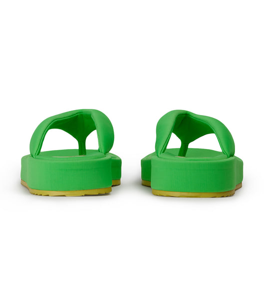 Tony Bianco Paris Neon 3.5cm Sandalen Grün | YCHVQ87423