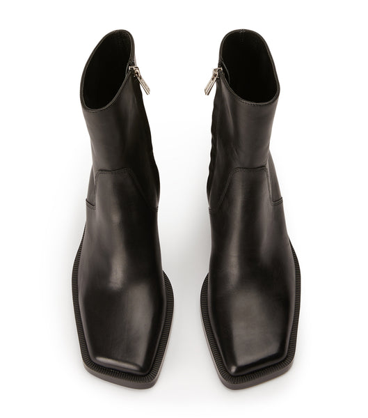 Tony Bianco Prince Black Como 8cm Stiefeletten Schwarz | MCHFT99259