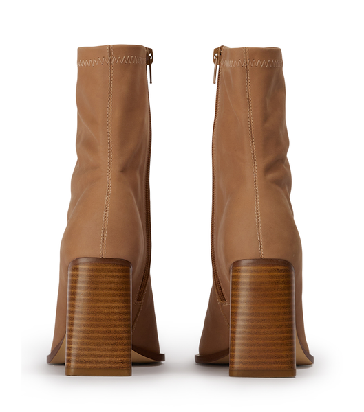 Tony Bianco Rover Caramel Diesel 8.5cm Stiefel mit Absatz Beige | PCHER42972