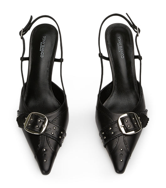 Tony Bianco Sadie Black Como 8cm Court Schuhe Schwarz | CHIIZ95903