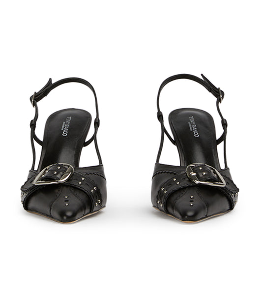 Tony Bianco Sadie Black Como 8cm Court Schuhe Schwarz | CHIIZ95903