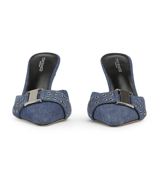 Tony Bianco Samma Vintage Denim 8cm Event-Heels Blau | FCHHY75217