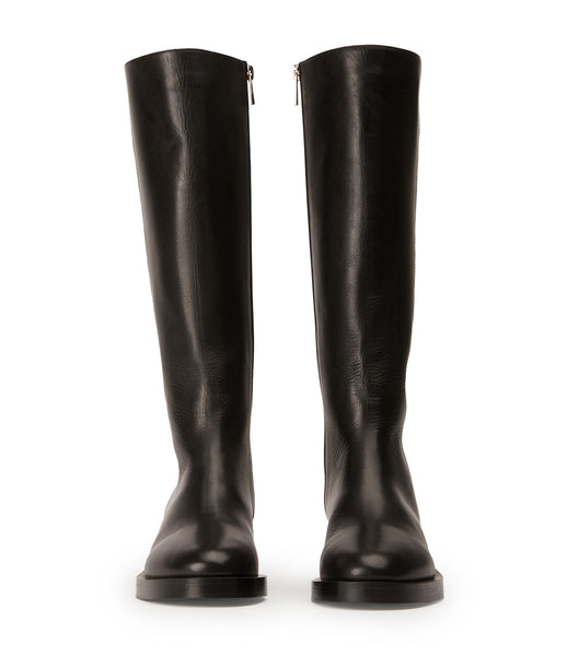 Tony Bianco Torres Black Como 4cm Kniehohe Stiefel Schwarz | YCHGT44226