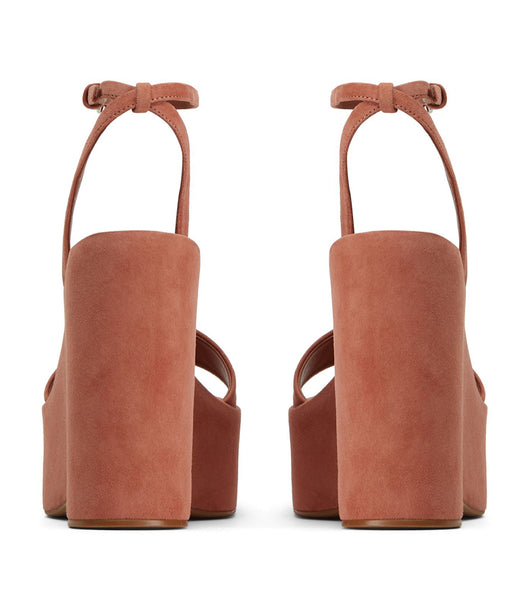 Tony Bianco Vesna Rose Wildleder 13cm Plateauschuhe Rosa | ZCHMJ21456