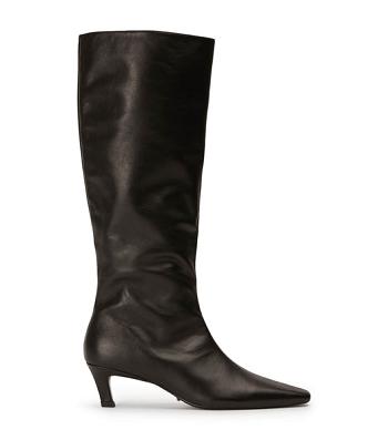 Tony Bianco Vixon Black Venice 5cm Halbhohe Stiefel Schwarz | CHEGJ88891